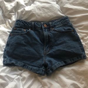 high-wasted forever 21 shorts